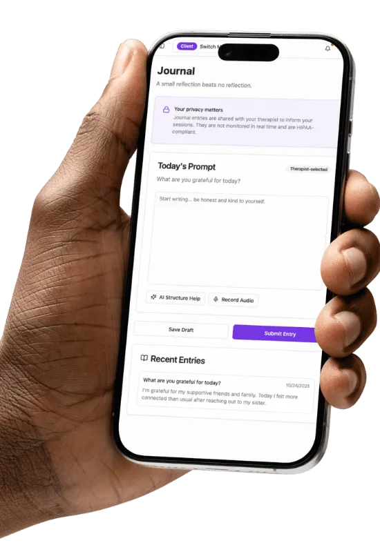 Emosapien patient engagement app on mobile phone